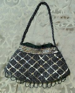 Beaded Clutch Bag