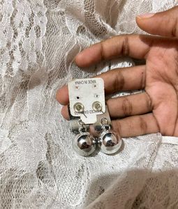 Silver Drop Earrings