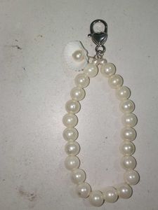 Pearl Charm keychain