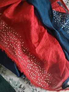 Brand New Work Saree