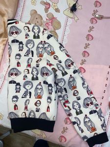 Patterned Bomber Jacket