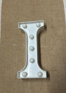 New I Letter  LED Light