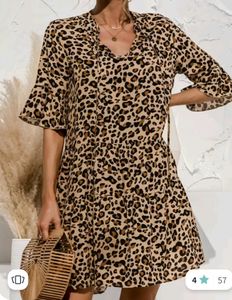 Urbanic Animal Print Dress