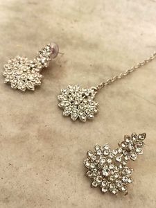Silver Coloured Jewellery Set
