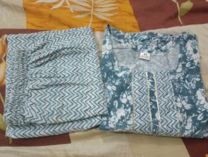 Printed Kurta Set