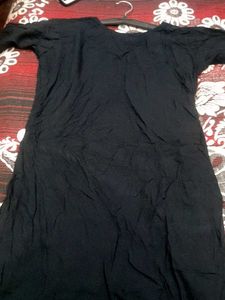 Women Black Kurti