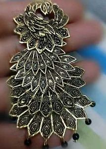 Peacock Dangle Earrings