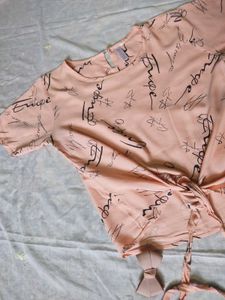 Tie Up Crop Top