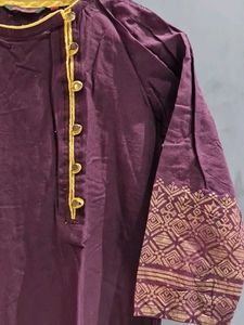 Branded Pure Cotton Ethnic Kurta