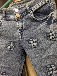 Stylish Embellished Jeans