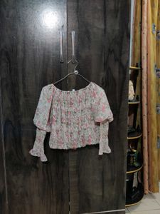 Floral Off-Shoulder Top