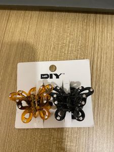 Butterfly Hair Clips - Set of 2