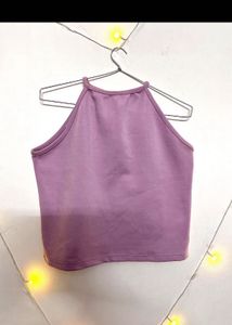 Lilac Halter Top