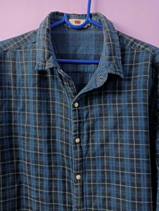 Levi's Plaid Flannel Shirt double side