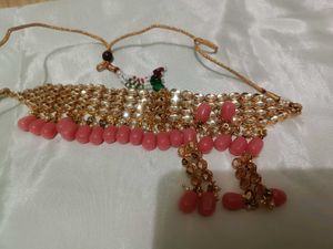 Kundan Choker Set Free 4 Kodi Bangles