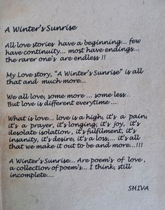 A Winter&#39;s Sunrise