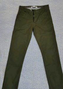 Zara Olive Green Chinos