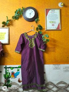 Purple Kurta..