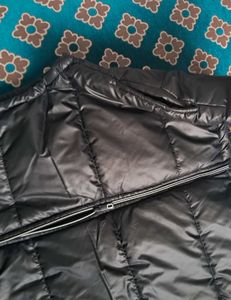 Black Cropped Half Jacket