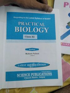 Class 11th Books Practical NEW CONDITION HALF RATE