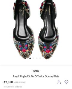 PAYAL SINGHAL X PAIO Bellies