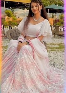 Wedding lehanga for side functions