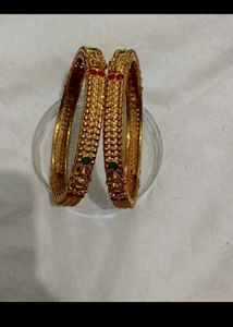 Gold Plated Bangle Set