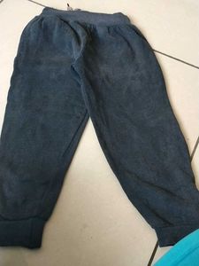 Boys Blue Graphic Sweatpants