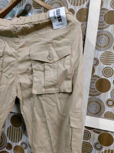 Khaki Cargo Pants