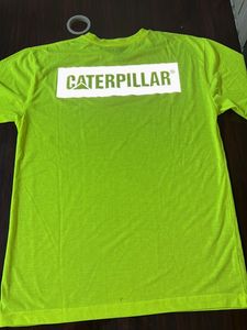 CATERPILLAR  Neon Reflector Green T-Shirt