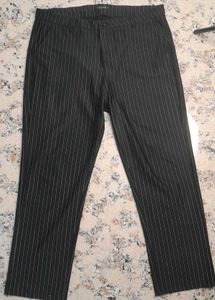 Striped Black Pants