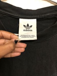 Adidas Black Long Sleeve T Shirt