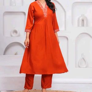 Daily Wear A Line 2pc Cort Set
