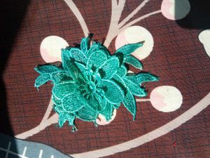 500  Designer Embroidery Flowers
