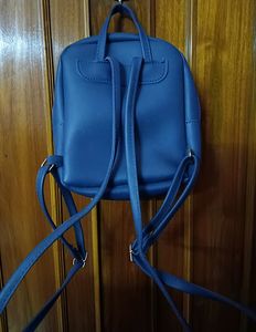 Mini Blue Backpack