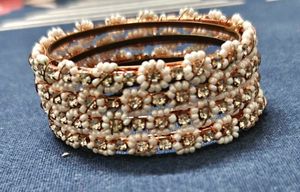 pearl Bangle Set