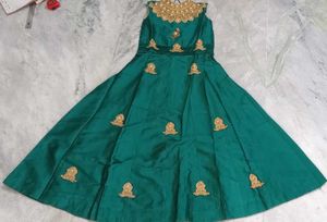 Elegant Green Ethnic Gown