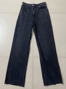 Black charcoal jeans
