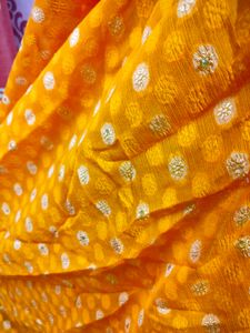 FANTASTIC CHIFFON AND NET SAREE