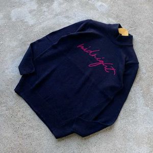 Midnight orignal b Blue Knit Sweater
