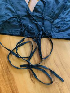 Black Tie Up Pinterest Top