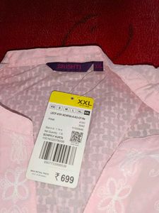 Elegant Pink Embroidered Kurta