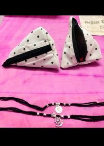 Anklets+Dental Floss (15 Pcs. )+ 2 Coins Pouches