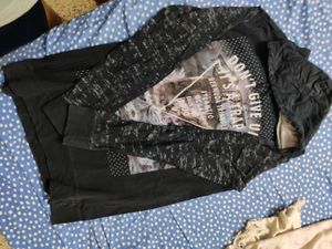 Graphic Print Hoodie