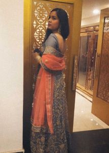 Elegant Grey Lehnga
