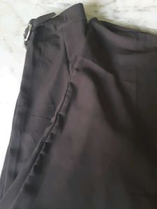 Brown Wide Leg Trousers