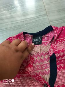Patterned Casual Shirt