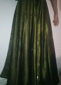 Green Lehenga Choli Set