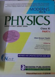 Class 11th MODERN&#39;s ABC+ Physics Part 1&amp;2 Combo
