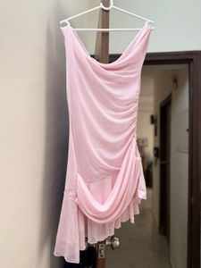 Baby Pink Mini Dress